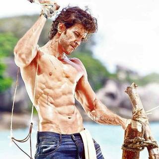 Hrithik Roshan six pack wallpaper