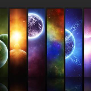 Rainbow desktop wallpaper