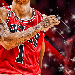 Derrick Rose iPhone wallpaper
