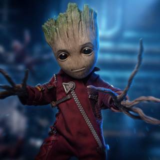 Desktop Groot wallpaper