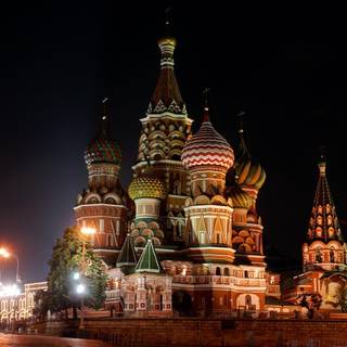 Midnight church wallpaper