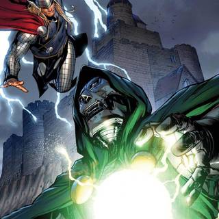 Doctor Doom cellphone wallpaper