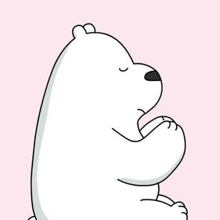 We Bare Bears mobile Ice Bear wallpaper