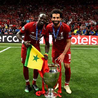 Mo Salah iPhone wallpaper