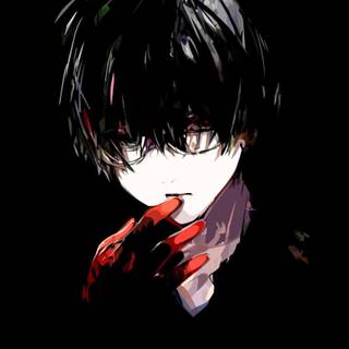 iPhone Tokyo Ghoul dark wallpaper