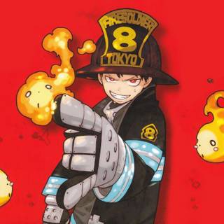Fire Force 4k Amoled wallpaper