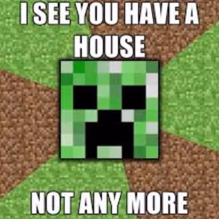 Minecraft meme wallpaper