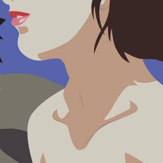 Perfect Blue phone wallpaper