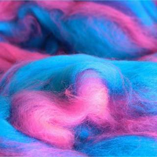 Candy with cotton candy wallpaper