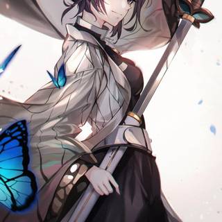 Shinobu Kocho Tumblr wallpaper