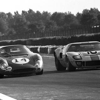 Ford vs Ferrari wallpaper