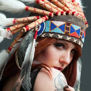 Android tribal wallpaper