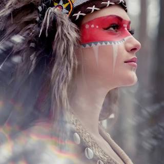 Android tribal wallpaper