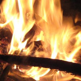 Place on fire wallpaper