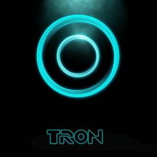 Tron Legacy minimalist wallpaper