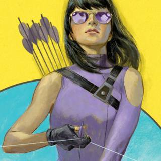 Kate Bishop Hawkeye art wallpaper
