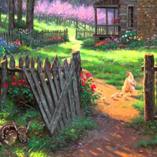 Boats of Portofino Mark Keathley wallpaper