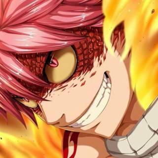 Natsu and Lucy Android wallpaper