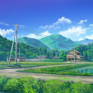 Anime places wallpaper