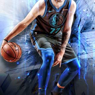 Luka Doncic phone wallpaper