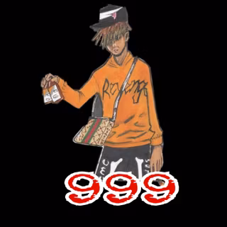 Juice WRLD cartoon wallpaper