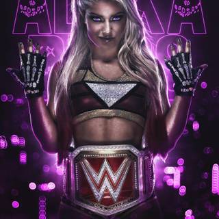 Alexa Bliss iPhone wallpaper