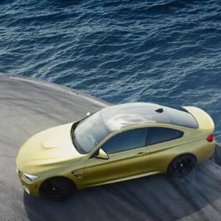 BMW M4 drifting tuned desktop wallpaper