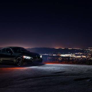BMW M4 drifting tuned desktop wallpaper