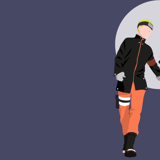 Naruto minimalist wallpaper