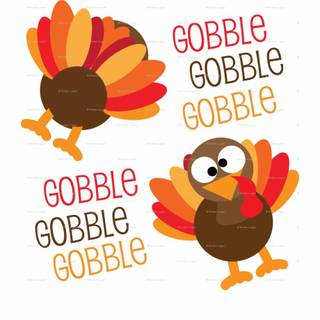 Thanksgiving funny turkey wallpaper