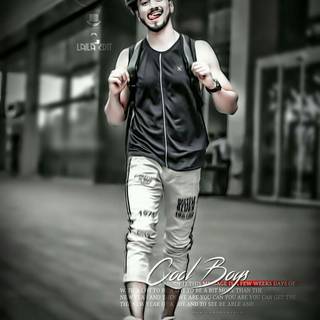 Stylish photography boy wallpaper