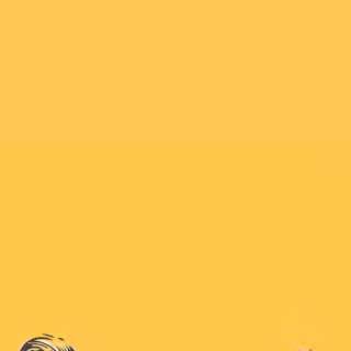 Yellow aesthetic design wallpaper