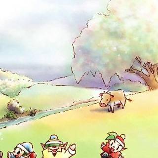 Android Harvest Moon Back to Nature wallpaper