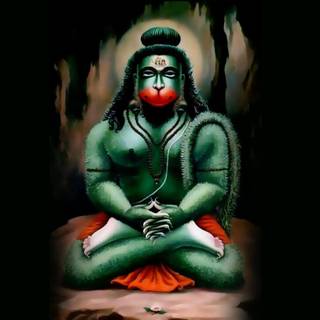 Hanuman anime angry wallpaper