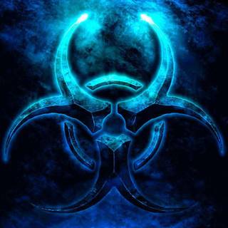 Biohazard symbol desktop wallpaper
