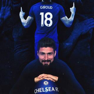 Giroud Chelsea wallpaper