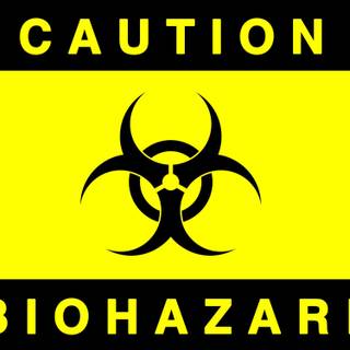 Biohazard symbol desktop wallpaper