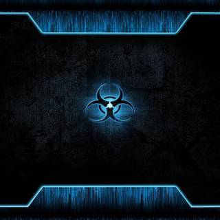 Biohazard symbol desktop wallpaper