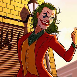 Joker dance wallpaper