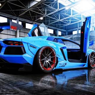 Lamborghini Liberty Walk wallpaper