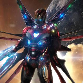 Iron Man Infinity Stone wallpaper