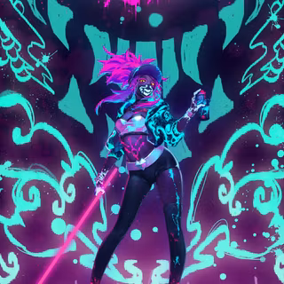 K/DA LoL wallpaper