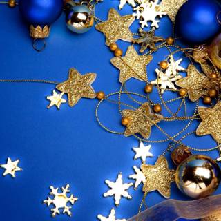 Christmas tarpaulin wallpaper