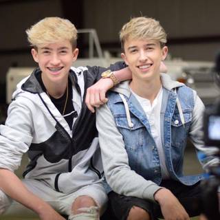 Cash and Maverick Baker wallpaper