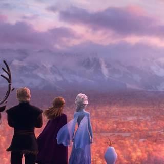 Frozen iPhone wallpaper