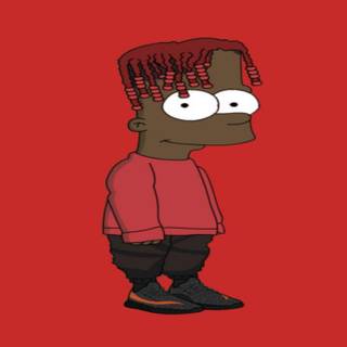 Bart Simpson Lil Yachty wallpaper