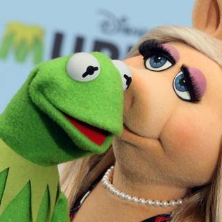 Kermit and Miss Piggy wallpaper