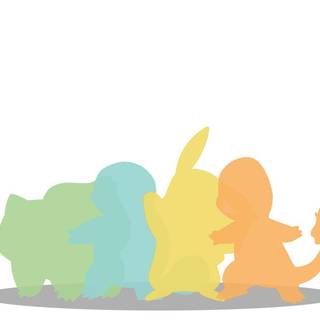 Minimal Pokémon wallpaper