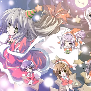 Merry Christmas anime wallpaper