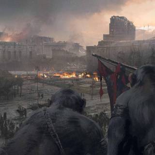War for the Planet of the Apes wallpaper